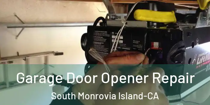 Garage Door Opener Repair South Monrovia Island-CA